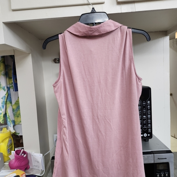 Notations Pink Sleeveless Blouse - Picture 5 of 5